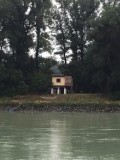 Week-end huisje langs de Donau