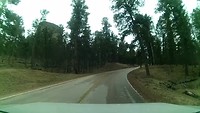 Drive up to Devils Tower