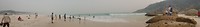 Panorama foto squeaky beach