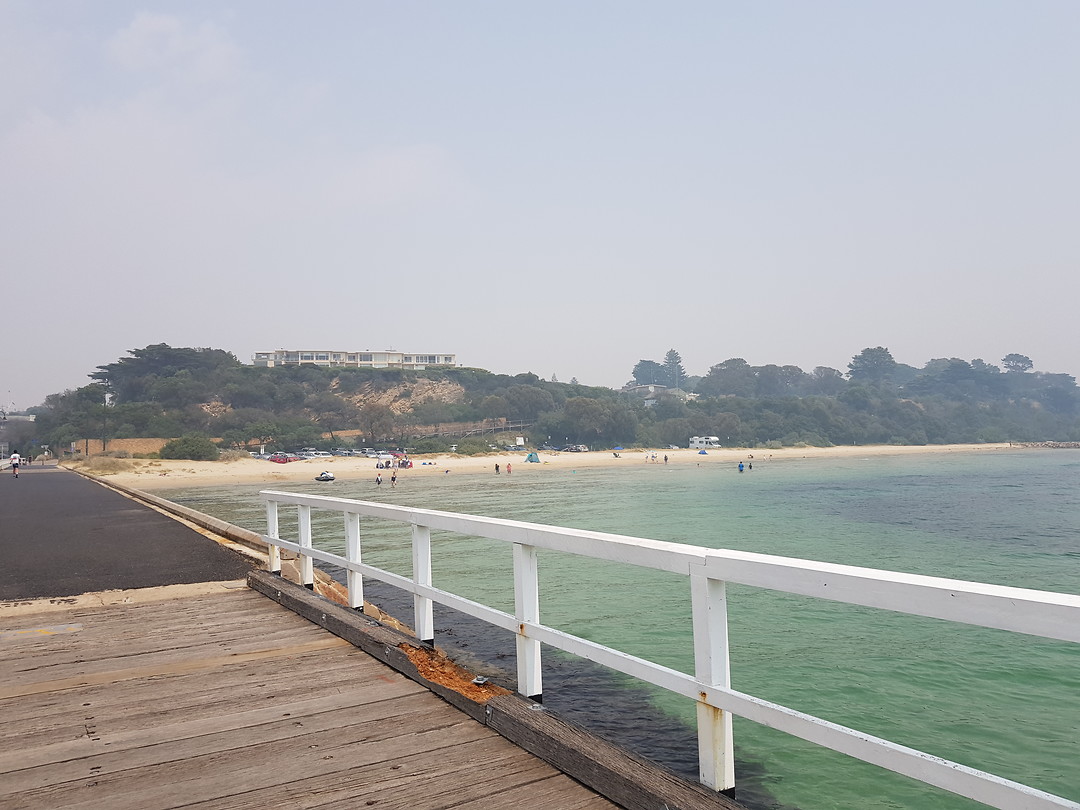Strand bij Sorrento