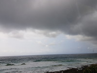 Zeer donkere wolken