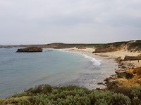 Laatste stukje kust met mooie uitzichten