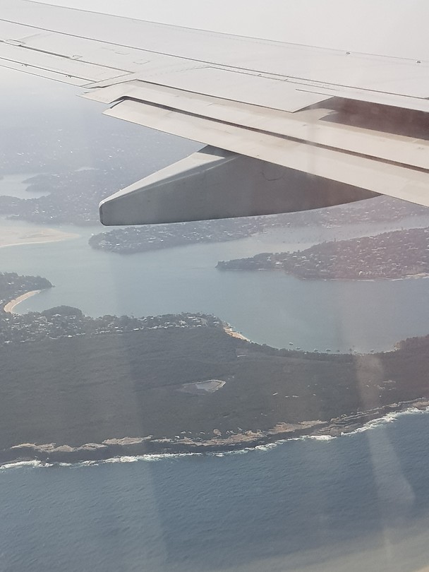 Vliegen boven Sydney
