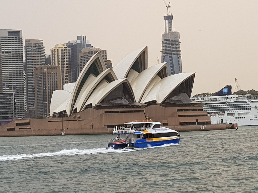 Opera House vanaf de ferry