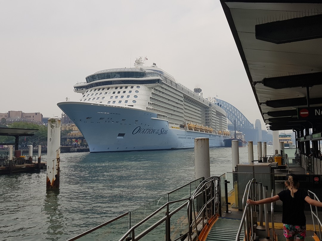 Een ander cruiseschip.