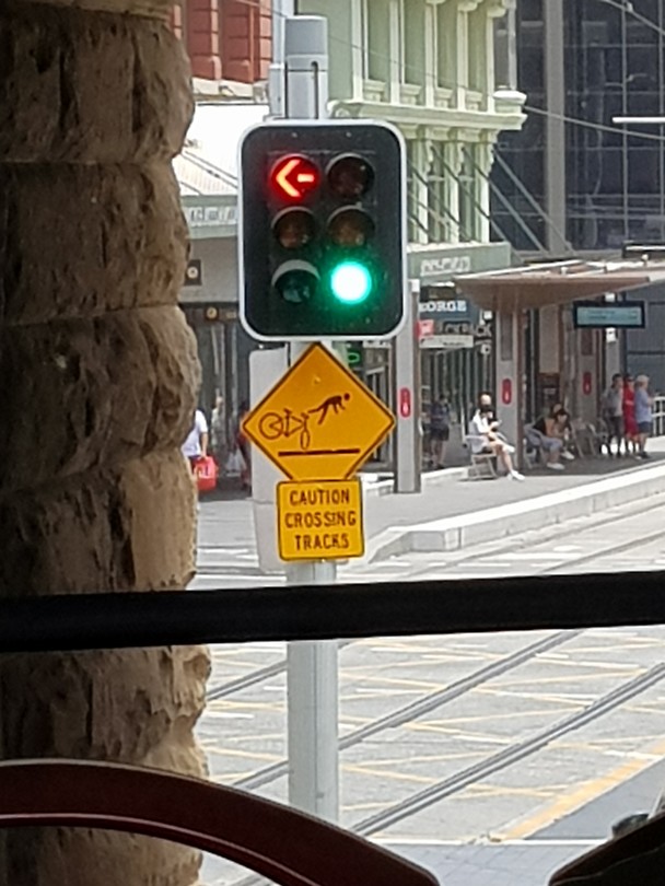 Handig waarschuwingsbord