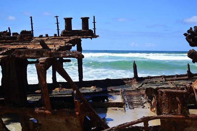 Maheno shipwreck