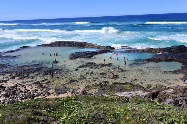 Champagne pools