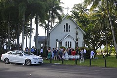 trouwerij is het meest snoepige kerkje die ik ooit heb gezien! Port douglas