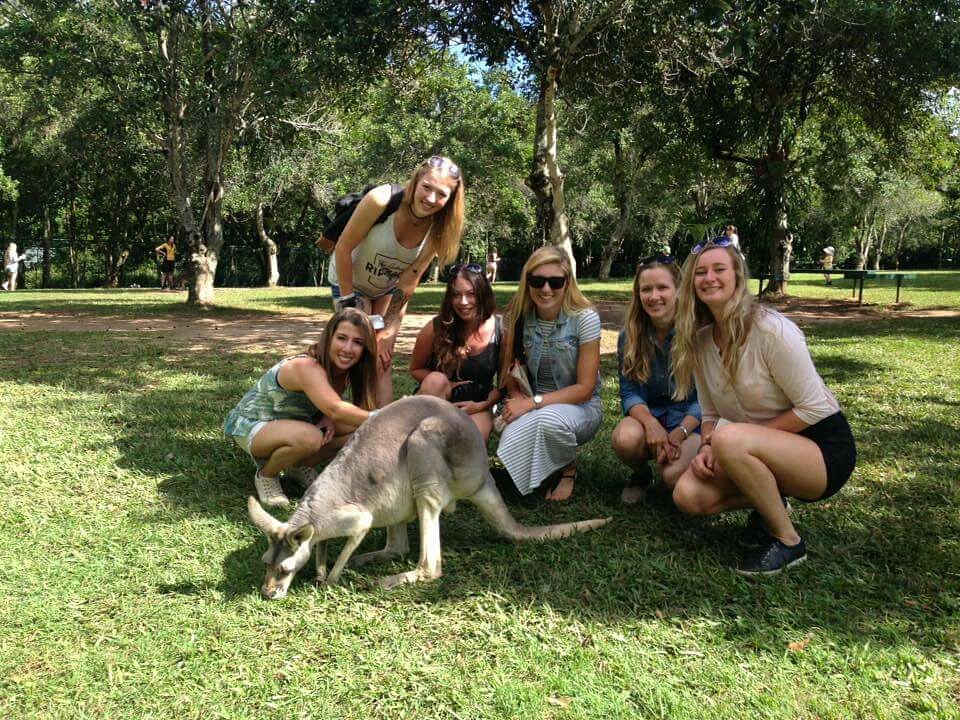 Australia zoo met de meiden