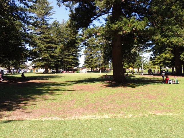 The esplanade reserve