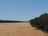 Opgedroogde rivier