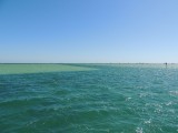 Vaargeul voor de bootjes