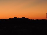 Kata Tjuta zonsondergang