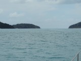 Vaargeul tussen Hook Island and Whitsunday Island