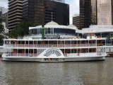 Mississippi boat alike on Brisbane River