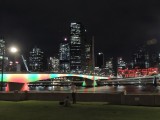 Victoria Bridge at night
