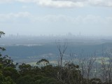 Uitzicht op de skyline van de Gold Coast