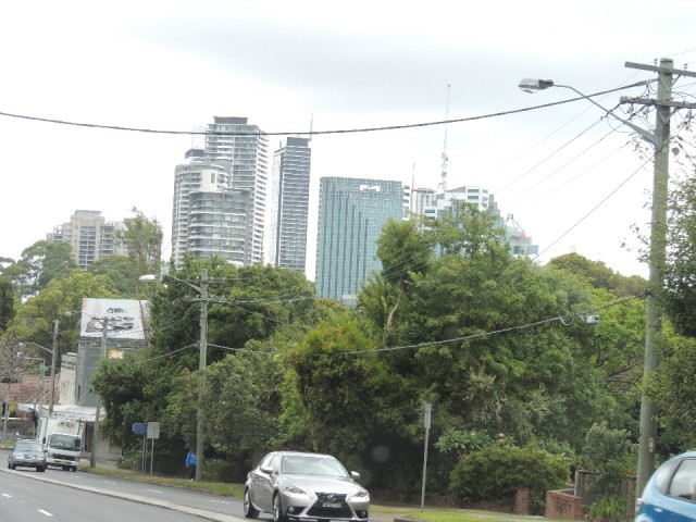 Commercial area suburb Chatswood