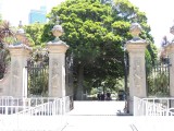 Een van de ingangen Royal Botanic Gardens