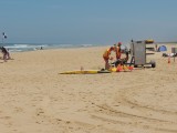 Lifeguards op het strand