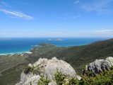 Mount Bishop lookout Squeaky Beach and Picnic Bay