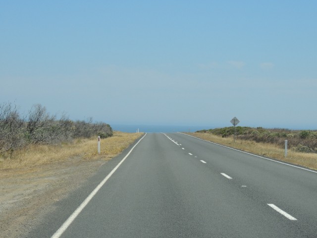 The road ends in the Ocean...