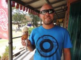 Australia Day! Ice Cream with flag on it ;-)