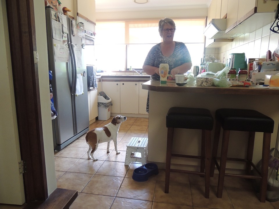 Kim and begging Tilly