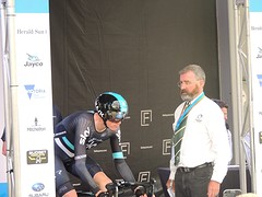 Start Chris Froome