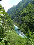 Piva river Canyon