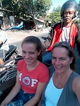 Samen in een becak