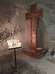 In kerk, Vardzia grottenstad