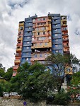 Vervallen flat in Borjomi (nog uit Sowjet tijdperk)
