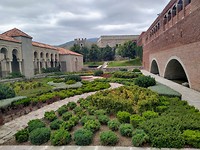 Tuin bij Rabati kasteel