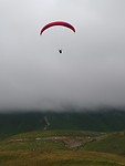 Paraglider bij Gudauri