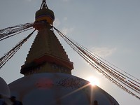 21. Zon zakt weg