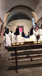Kerkje in Cebreiro. Toevallig getuige van gezangen