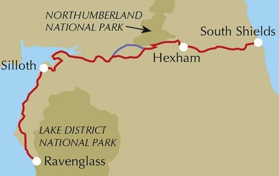 hadrians-cycleway-location-map