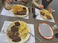 onze steak en lamsvlees