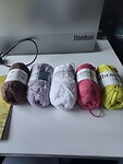 Mijn bolletjes katoen, souvenir!