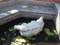 Kunst in een tuin Sillerslev Havn 4