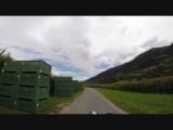 Het Adige-fietspad nabij Prad/Prato