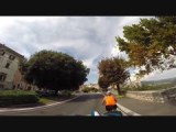 De klim door Narni van poort tot poort