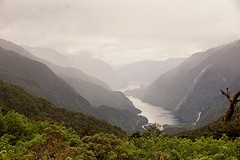 Doubtful Sound vanaf Wilmot Pass