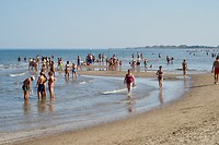Het strand aan de Adriatische kust (2)