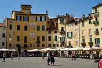 Een deel van Piazza dell’ Anfiteatro