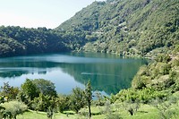 Lago Moro vanaf een iets hoger punt