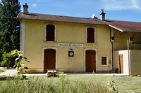 Het voormalige stationnetje van Milhac-de-Nontron