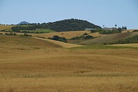 Het landschap op weg naar Puerto Serrano